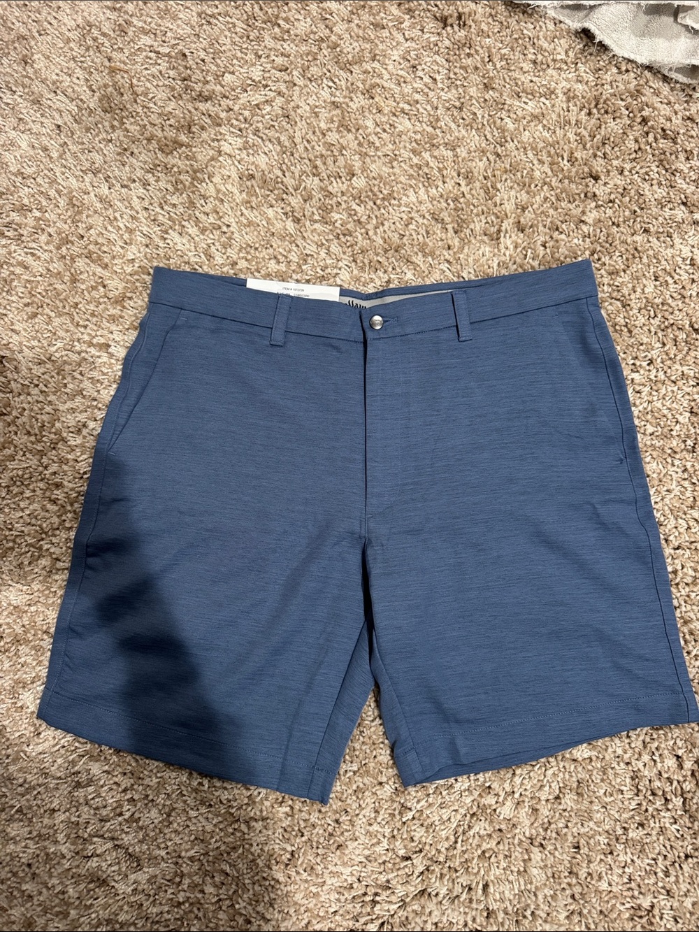 Callaway Men's Navy Blue Flat Front Golf Shorts